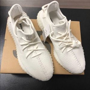 Adidas Yeezy 350 Triple White Size 8 1/2 Mens
